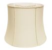Slant Corset Drum Softback Lampshade with Washer Fitter, Egg