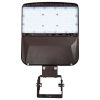 BLUE | LED Area Light | 150 Watt | 22950 Lumens | 5000K | 120V-277V | Yoke Mount | Bronze Housing | IP65 | UL & DLC Listed