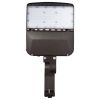 BLUE | LED Area Light | 150 Watt | 22950 Lumens | 5000K | 120V-277V | Flexible Straight Arm | Bronze Housing | IP65 | UL & DLC Listed