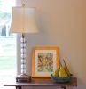 Slant Corset Drum Softback Lampshade with Washer Fitter, Egg
