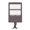 i9 5th GEN | LED Area Light | 300 Watt | 48000 Lumens | 5000K | 120V-277V | Yoke Mount | Bronze Housing | IP65 | UL & DLC Listed