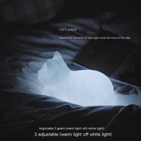 Wife Girl Cat Vinyl Small Night Lamp Christmas (Option: Cat's Dream-Style 1)